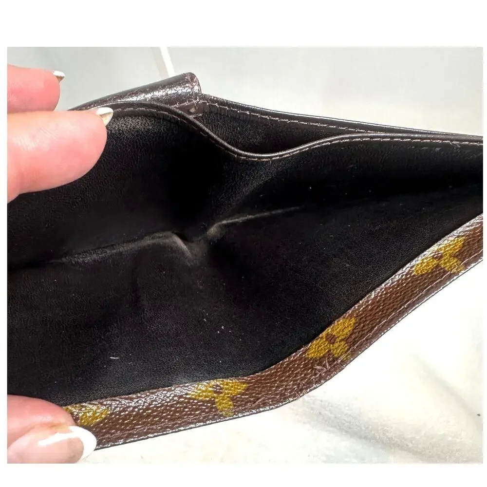 Louis Vuitton Men’s Bifold Wallet w/ Coin Pocket Monogram + Box